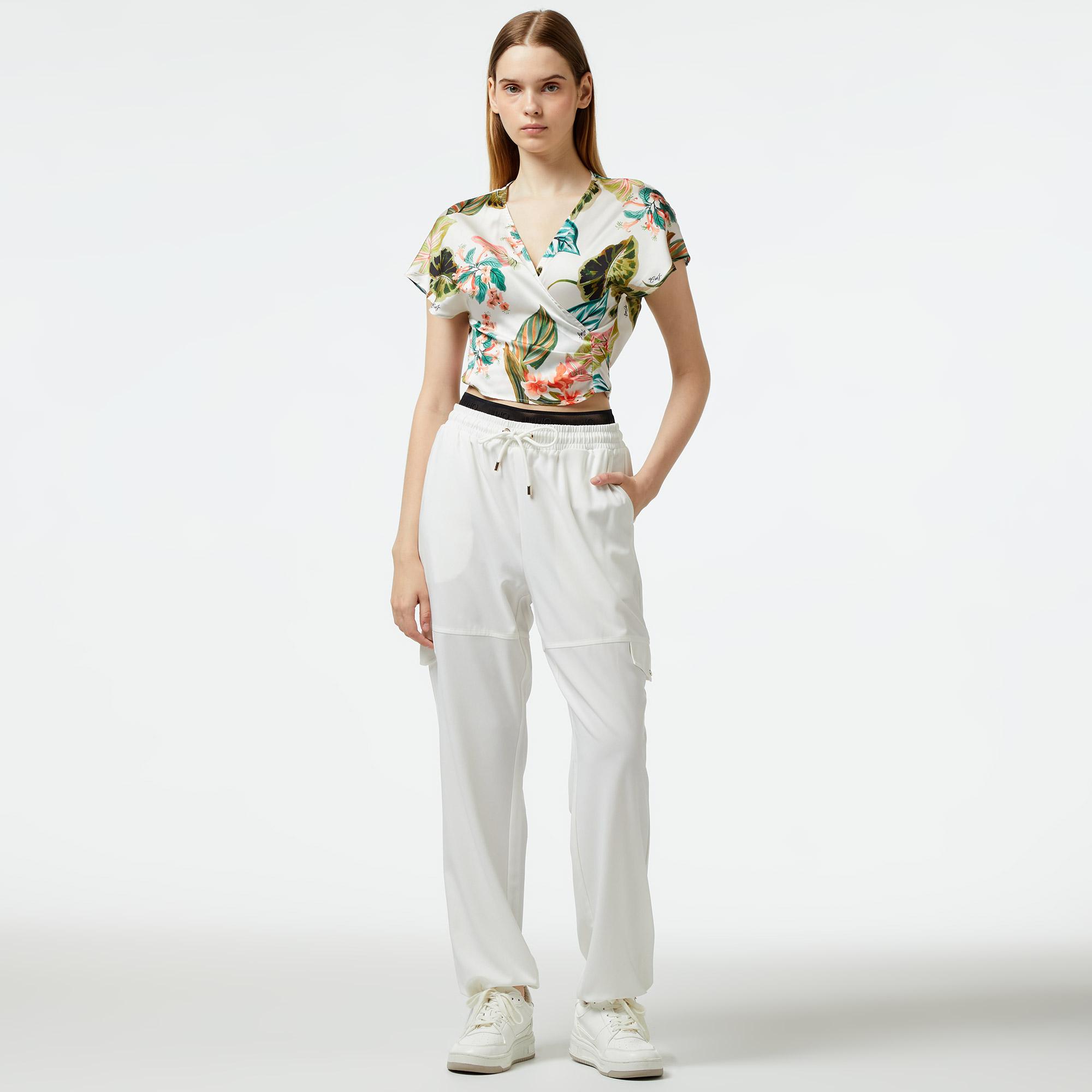 Liu Jo Kadın Beyaz Bluz