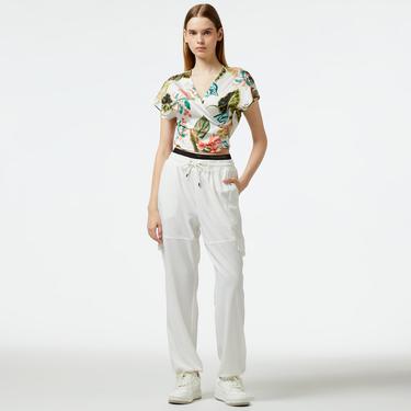  Liu Jo Kadın Beyaz Bluz