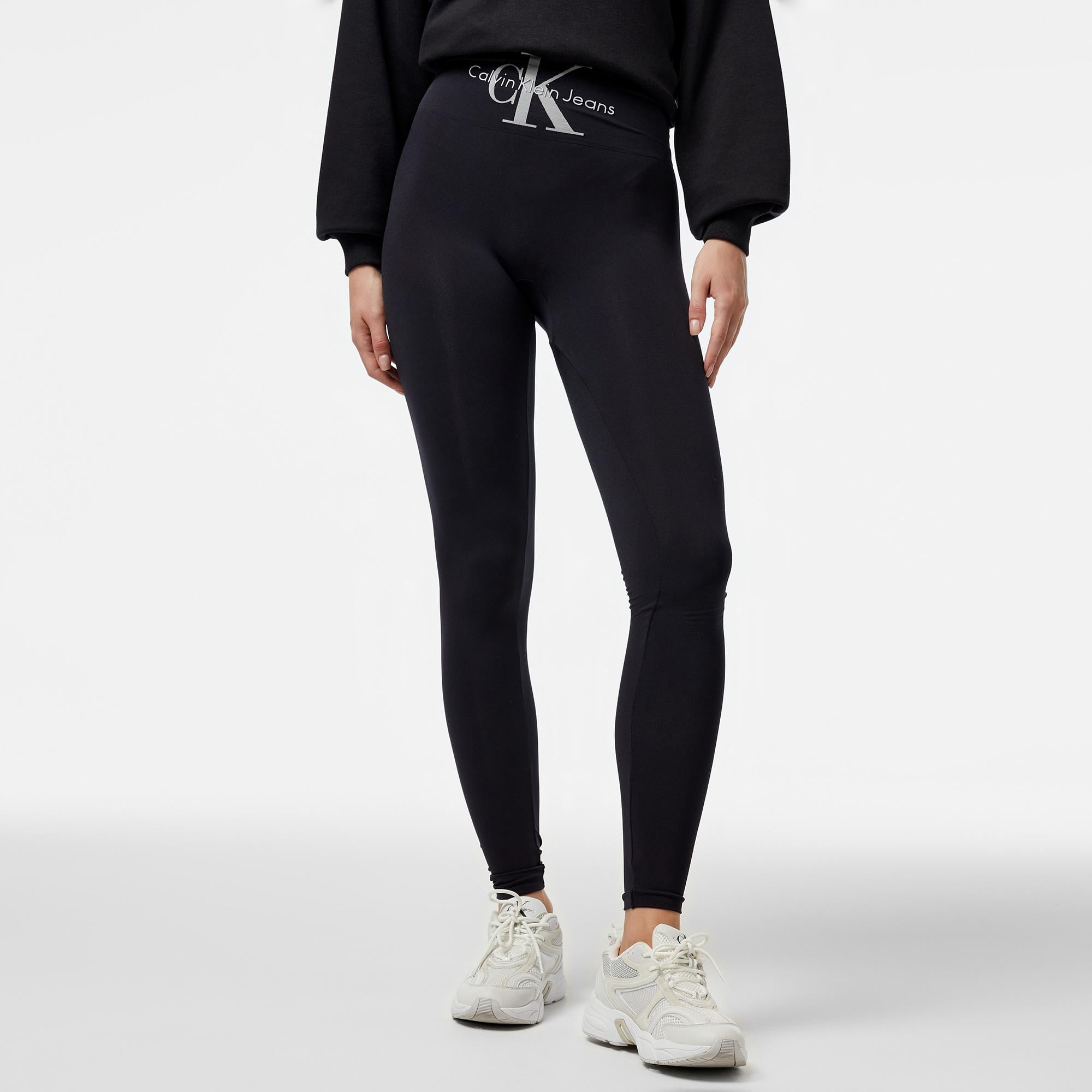 Calvin Klein Kadın Siyah Tayt