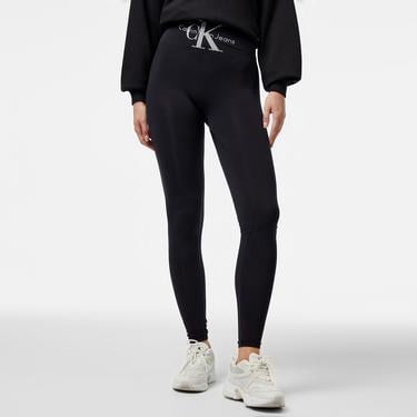  Calvin Klein Kadın Siyah Tayt