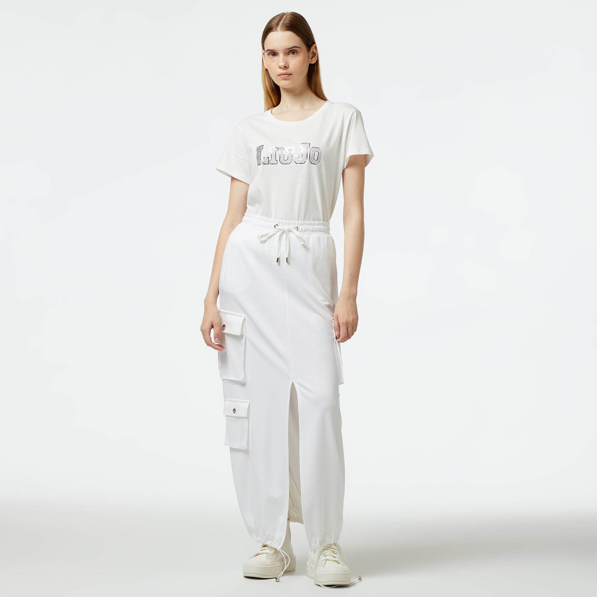  Liu Jo Kadın Beyaz Etek