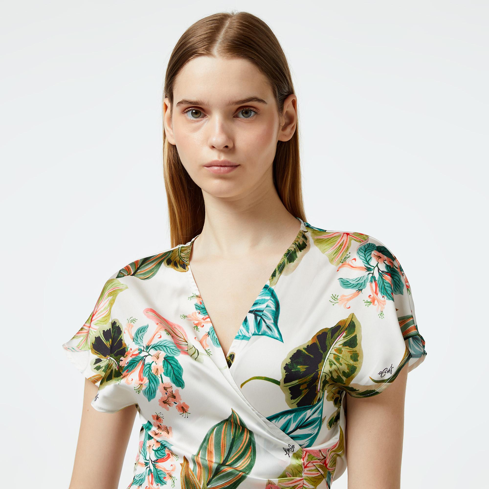 Liu Jo Kadın Beyaz Bluz