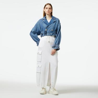  Liu Jo Kadın Mavi Ceket