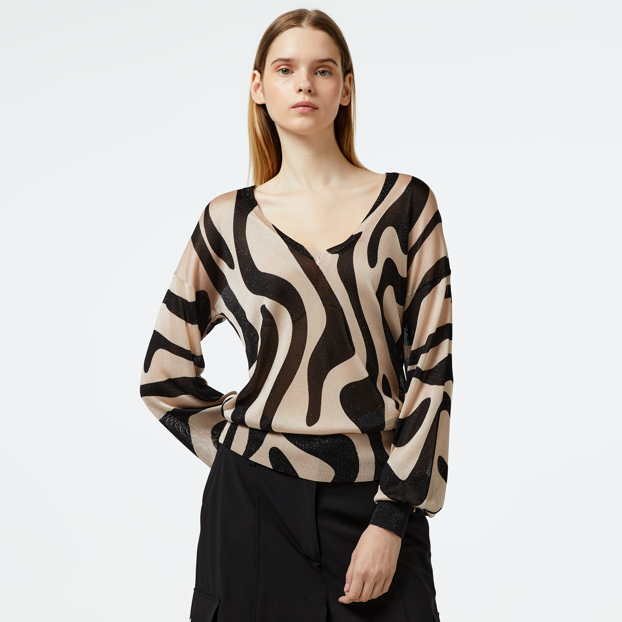  Liu Jo Kadın Siyah Triko