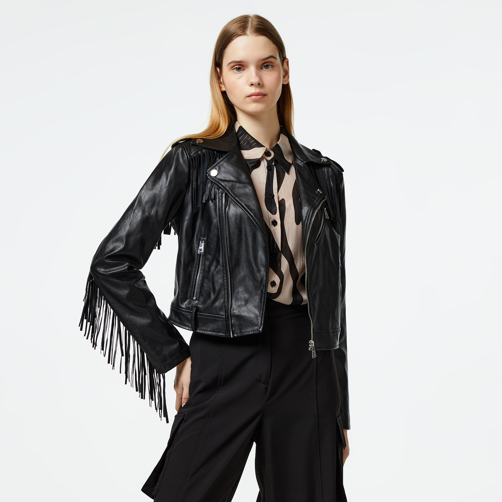  Liu Jo Kadın Siyah Ceket