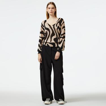  Liu Jo Kadın Siyah Triko