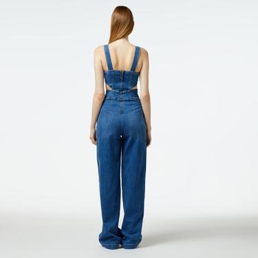  Liu Jo Kadın Mavi Tulum