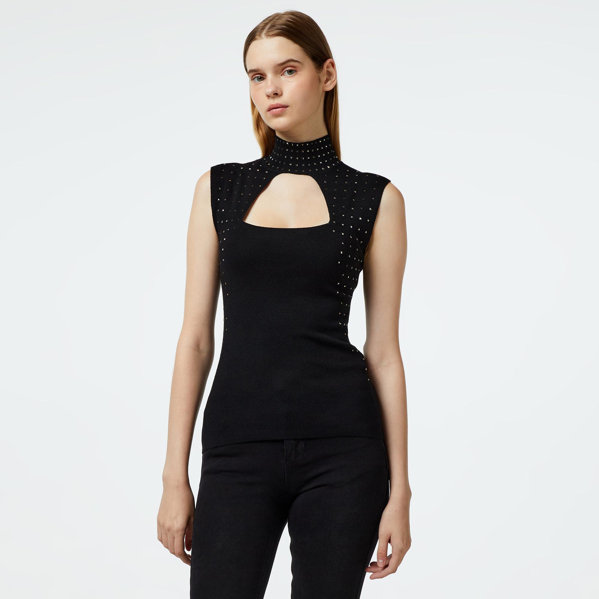 Liu Jo Kadın Siyah Triko