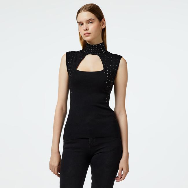  Liu Jo Kadın Siyah Triko