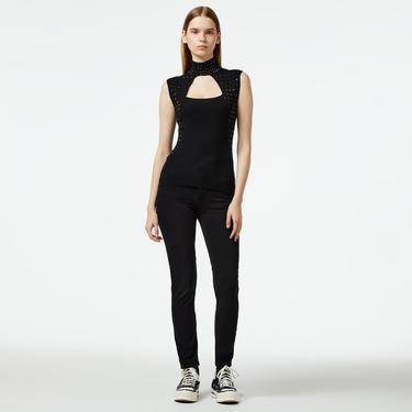  Liu Jo Kadın Siyah Triko