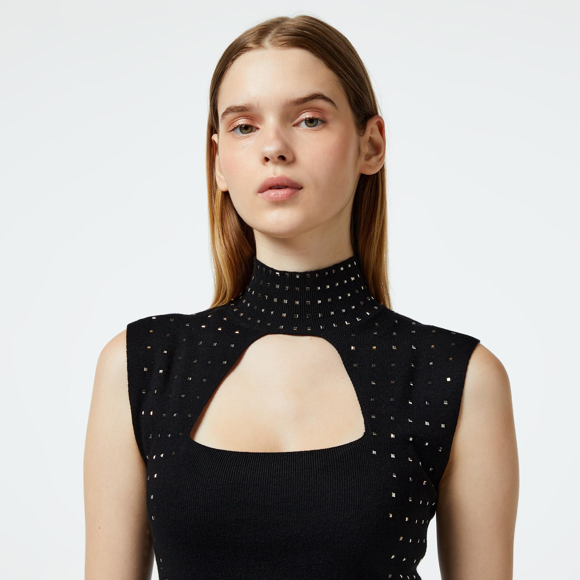 Liu Jo Kadın Siyah Triko