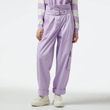  Liu Jo Kadın Mor Pantolon