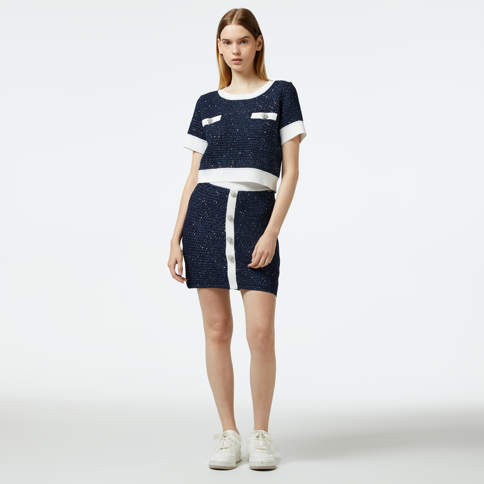  Liu Jo Kadın Lacivert Etek