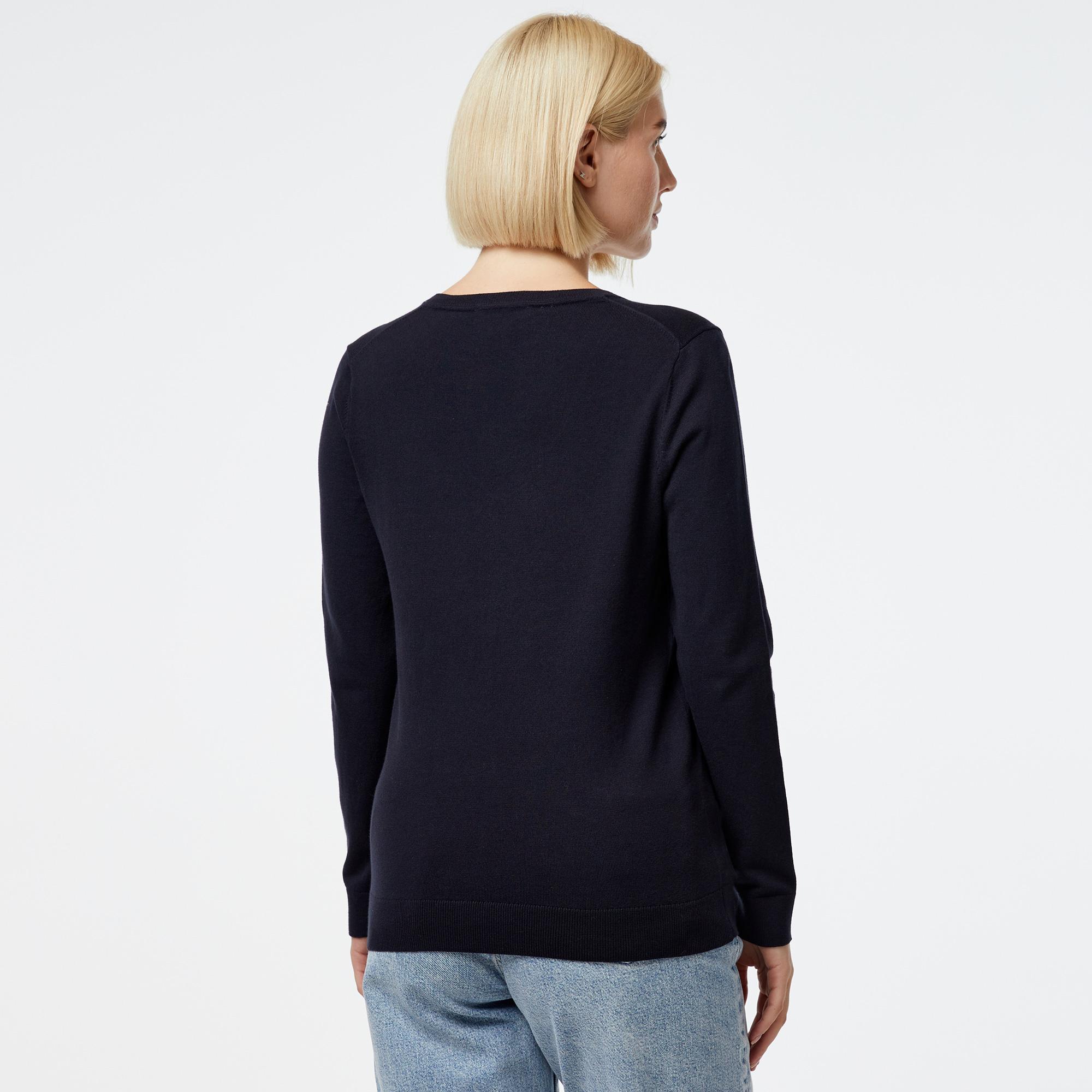 Tommy Hilfiger Kadın Mavi Triko