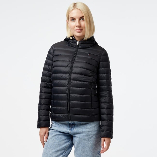  Tommy Hilfiger Kadın Siyah Mont