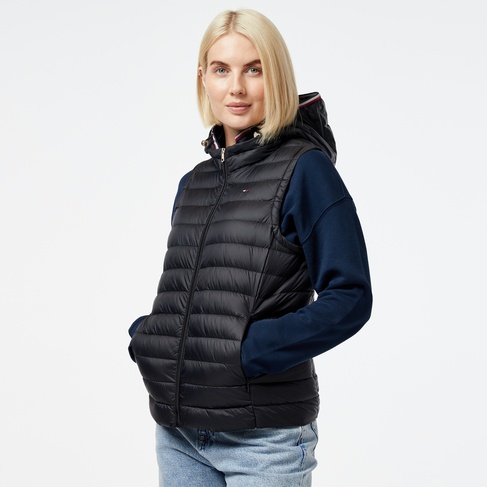  Tommy Hilfiger Kadın Siyah Mont