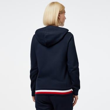  Tommy Hilfiger Kadın Mavi Sweatshirt