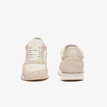 Lacoste Partner 70s Erkek Bej Spor Ayakkabı