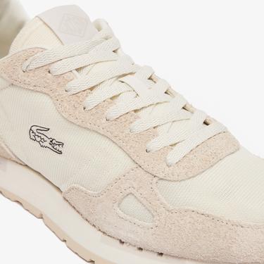  Lacoste Partner 70s Erkek Bej Spor Ayakkabı