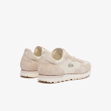  Lacoste Partner 70s Erkek Bej Spor Ayakkabı