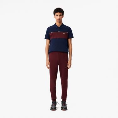  Erkek Slim Fit Bordo Eşofman Altı