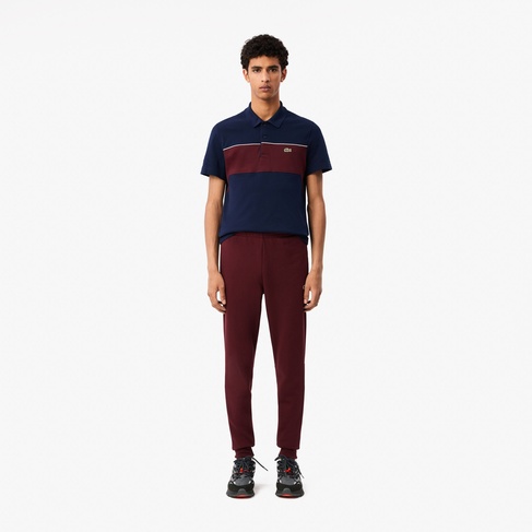  Erkek Slim Fit Bordo Eşofman Altı