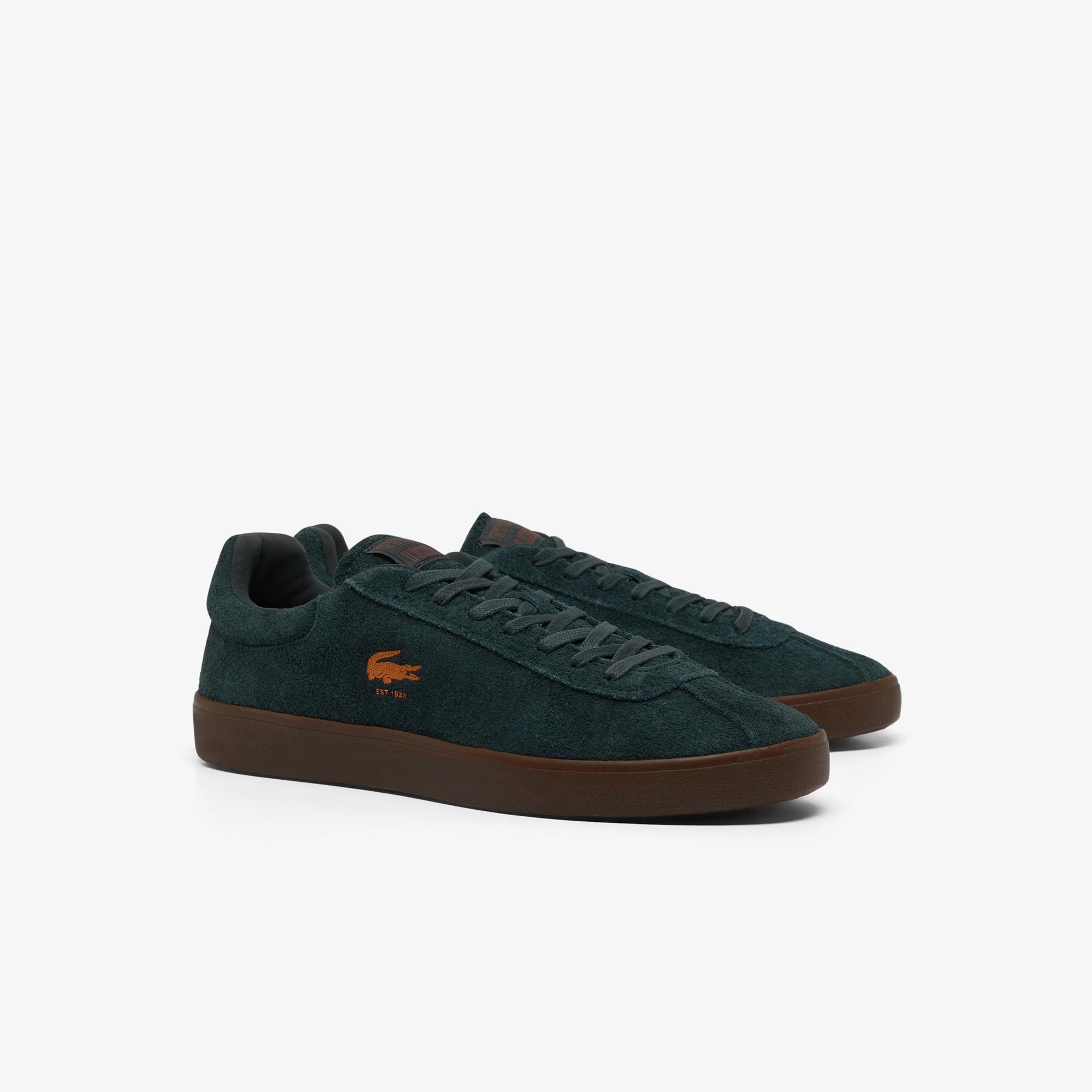 Lacoste Baseshot Erkek Koyu Yeşil Sneaker