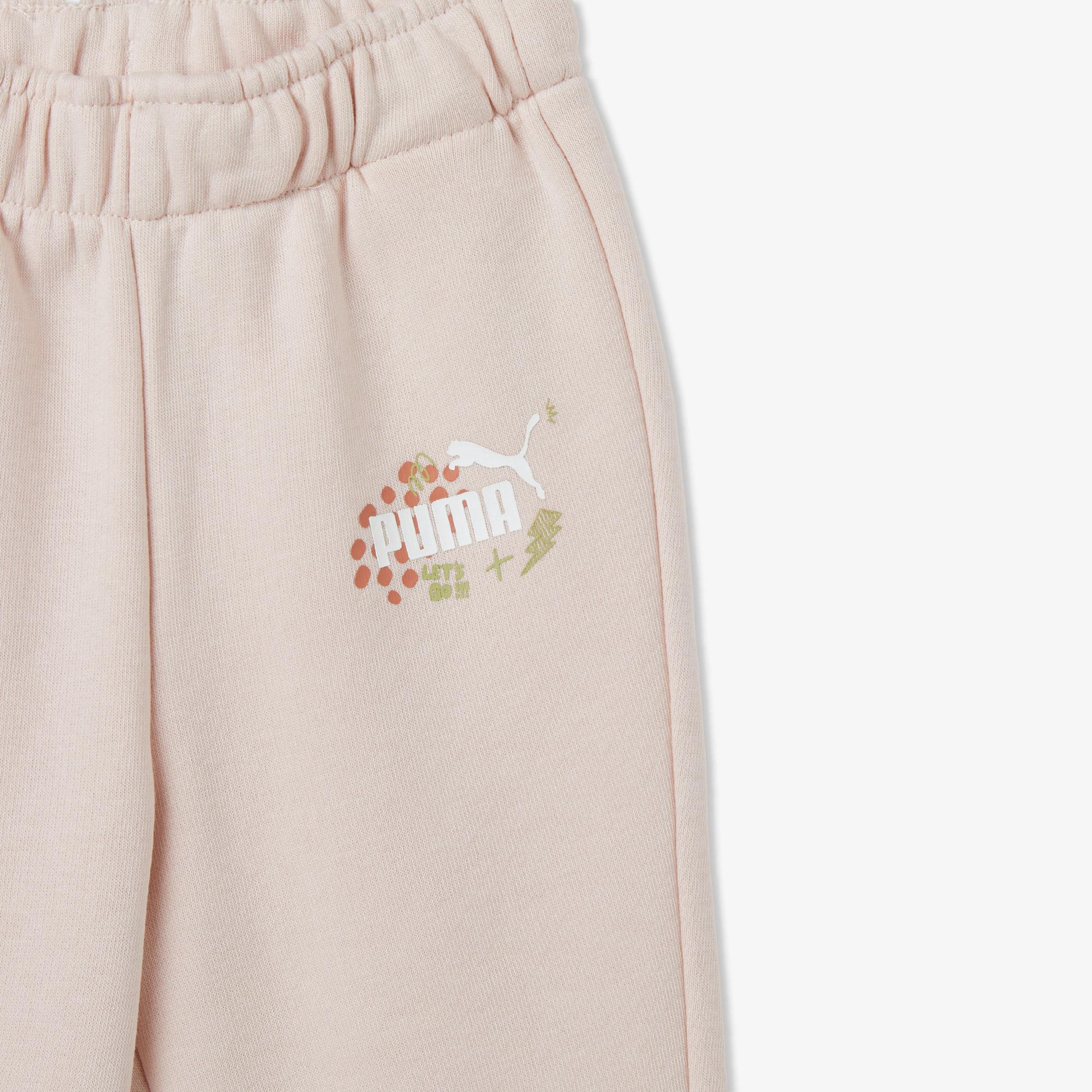 Puma Ess+ Bebek Pembe Eşofman Takımı