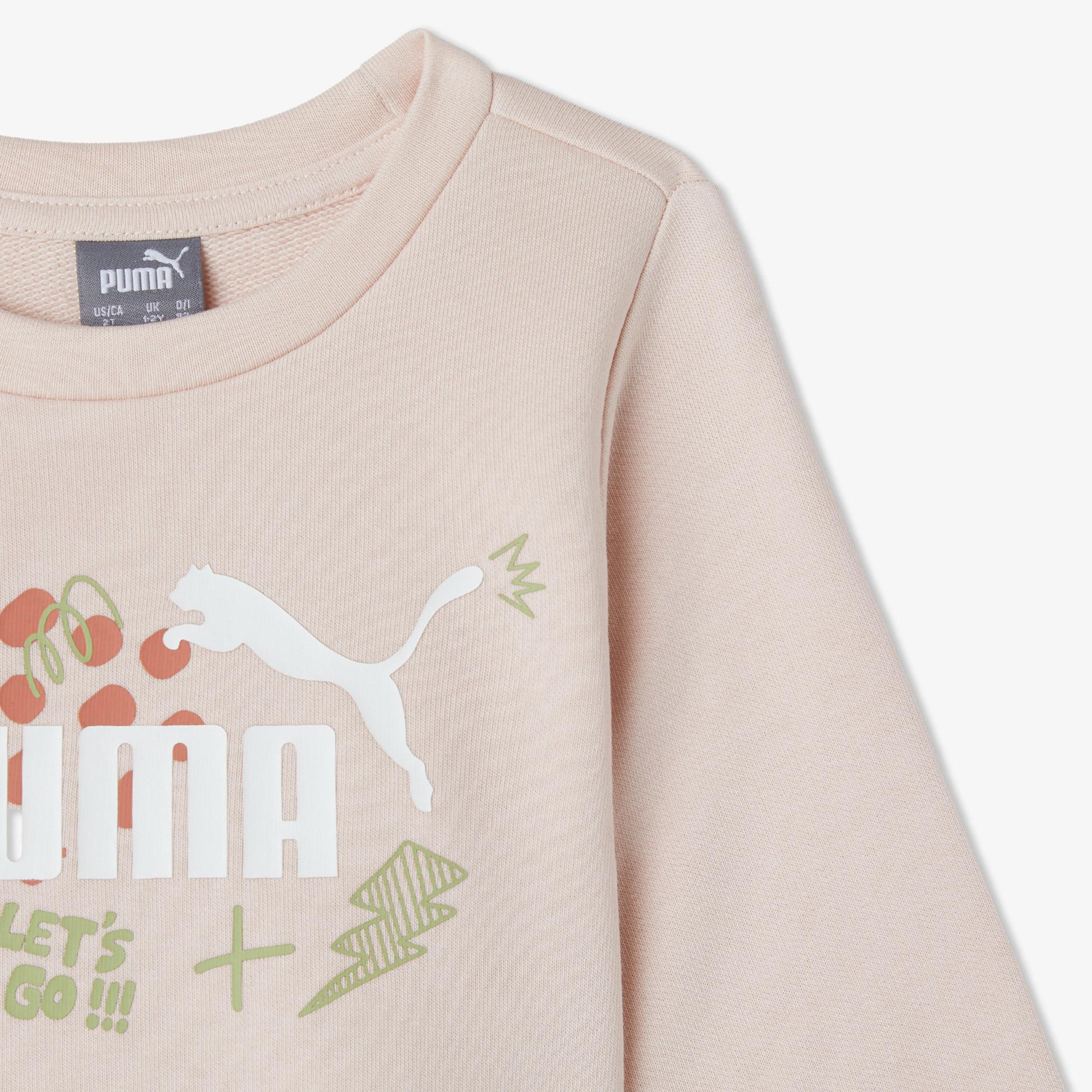 Puma Ess+ Bebek Pembe Eşofman Takımı