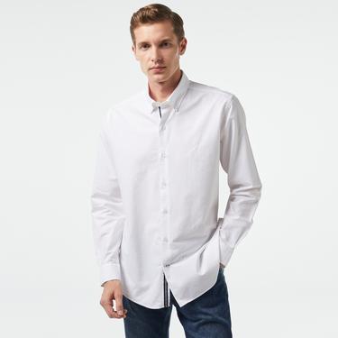  Nautica Erkek Beyaz Classic Fit Gömlek