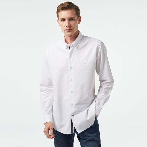  Nautica Erkek Beyaz Classic Fit Gömlek