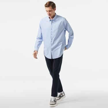  Nautica Erkek Mavi Classic Fit Gömlek