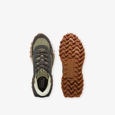  Lacoste Elite Active Erkek Yeşil Sneaker