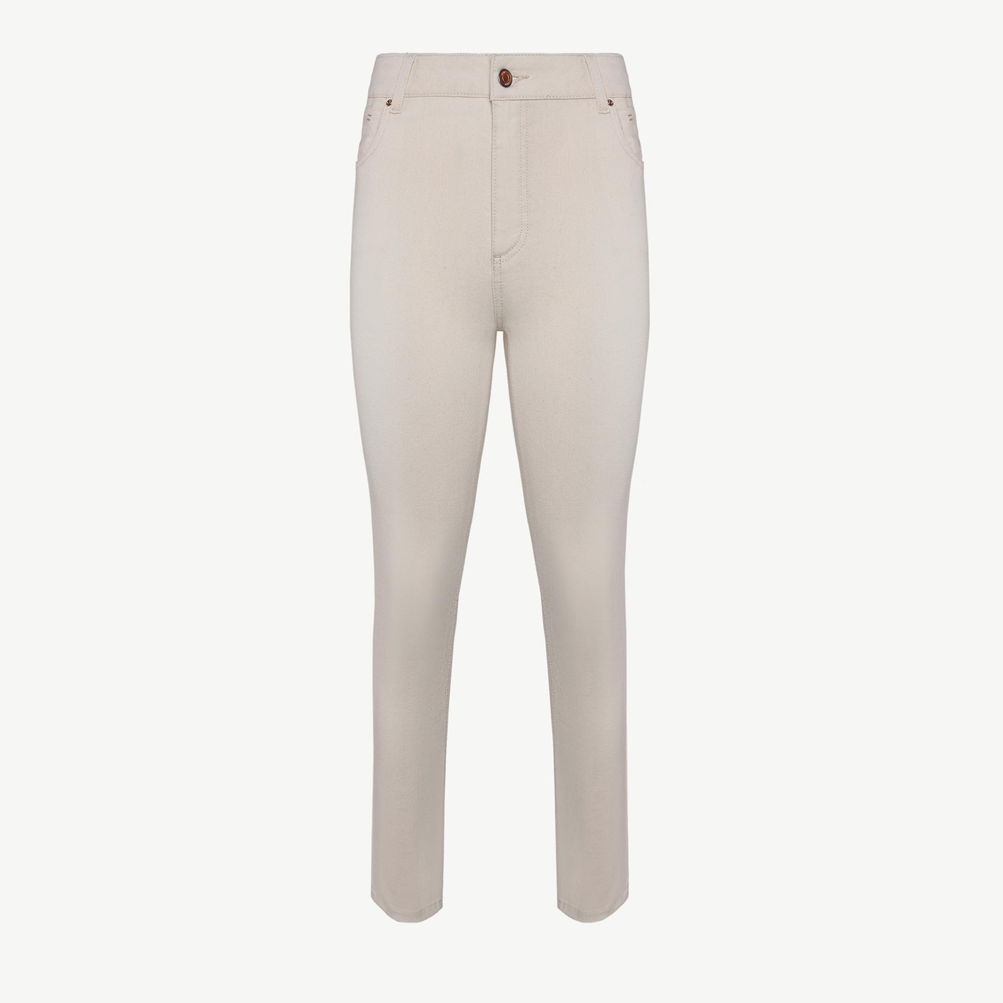 Skinny Fit Non Denim Pantolon