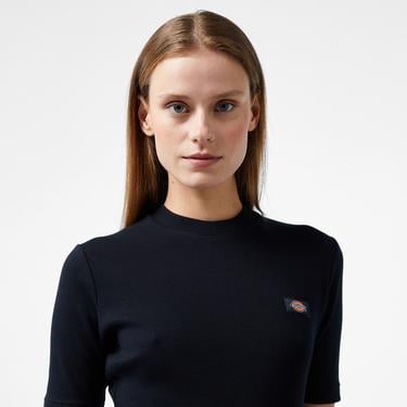  Dickies Marysville Kısa Kollu Kadın Siyah T-Shirt