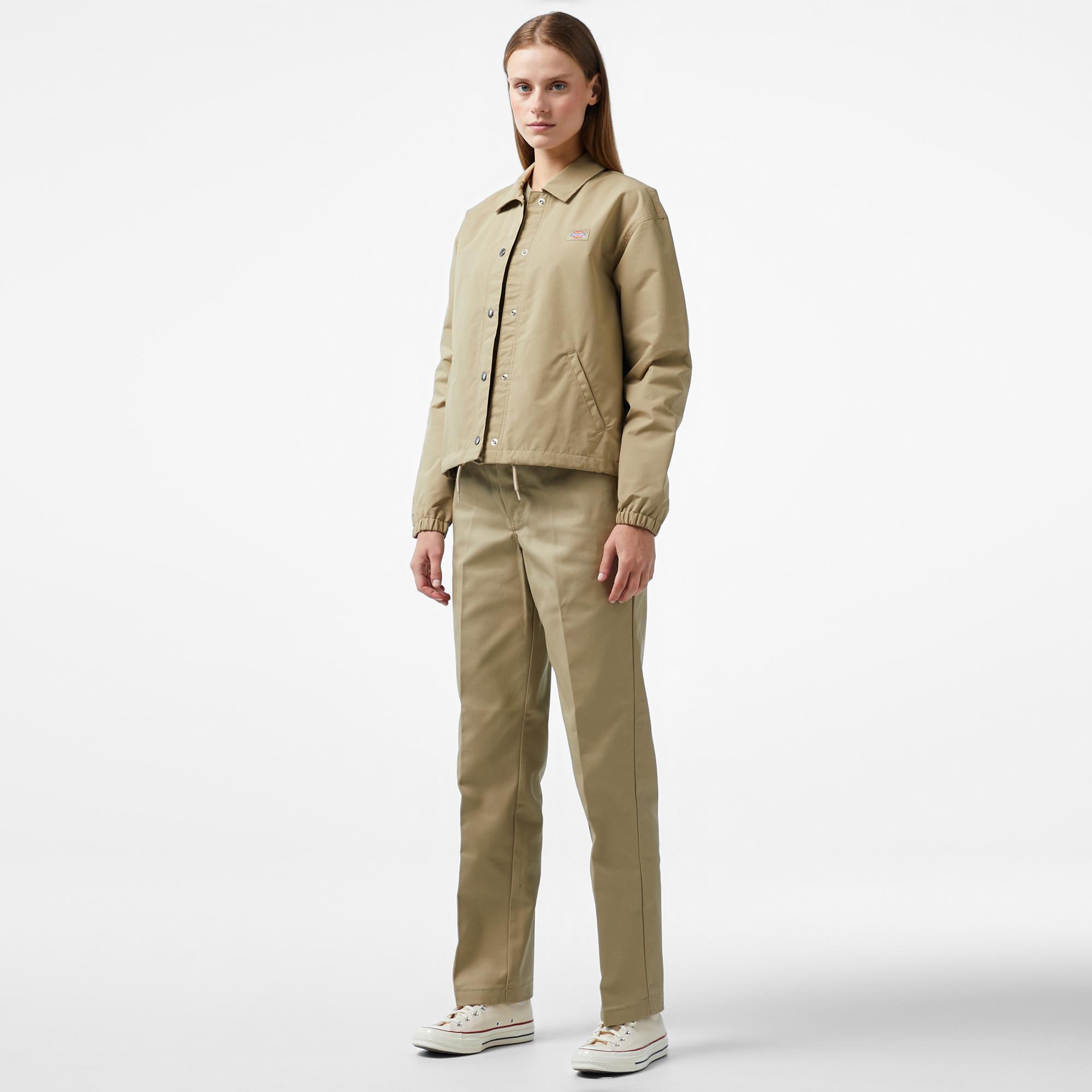 Dickies Oakport Cropped Coach Kadın Haki Ceket