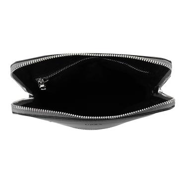  Pranav Siyah Erkek Deri Postacı Çantası