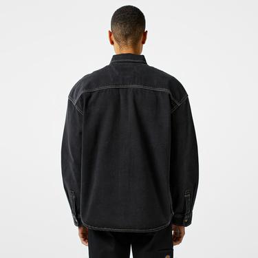  Dickies Houston Uzun Kollu Erkek Siyah Gömlek
