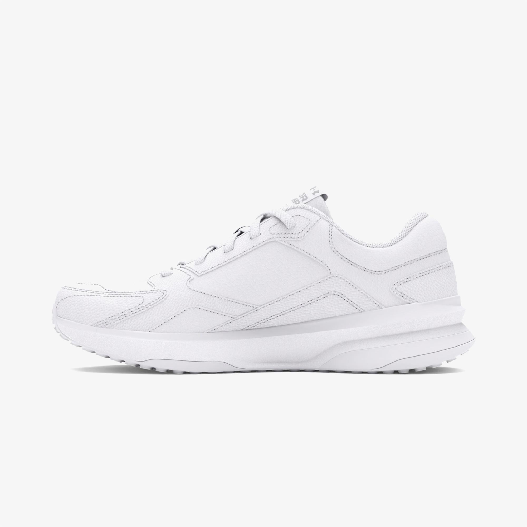 Under Armour Edge Leather Unisex Beyaz Spor Ayakkabı