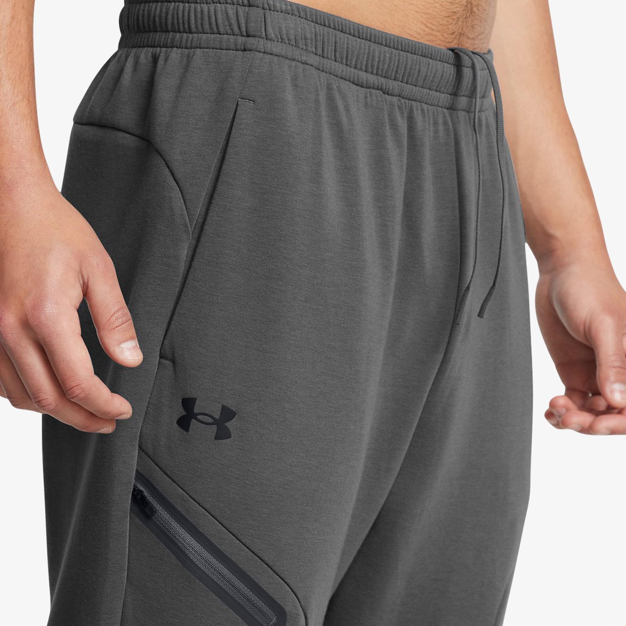 Under Armour Unstoppable Fleece Erkek Gri Eşofman Altı