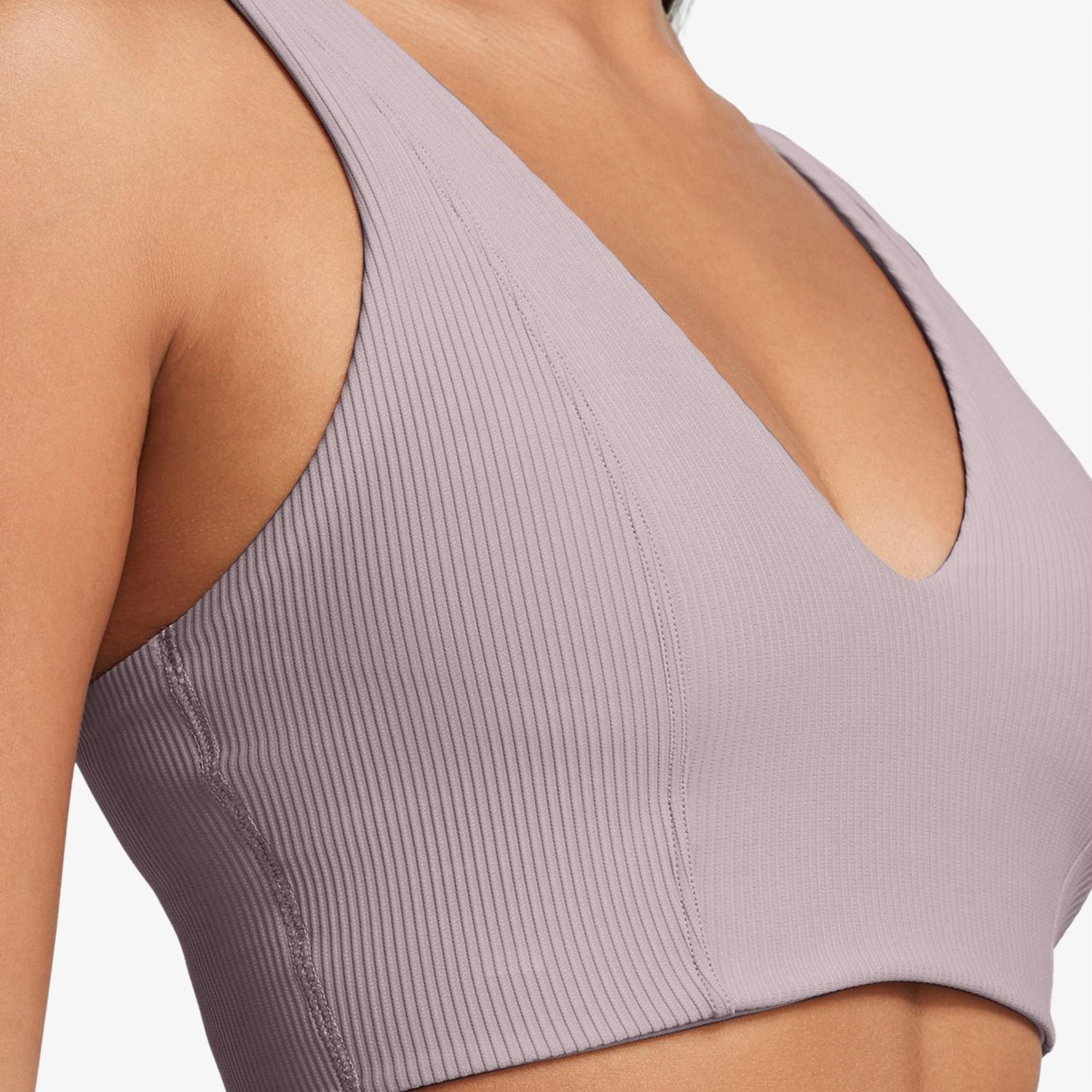 Under Armour Meridian Rib Bralette Kadın Gri Bra