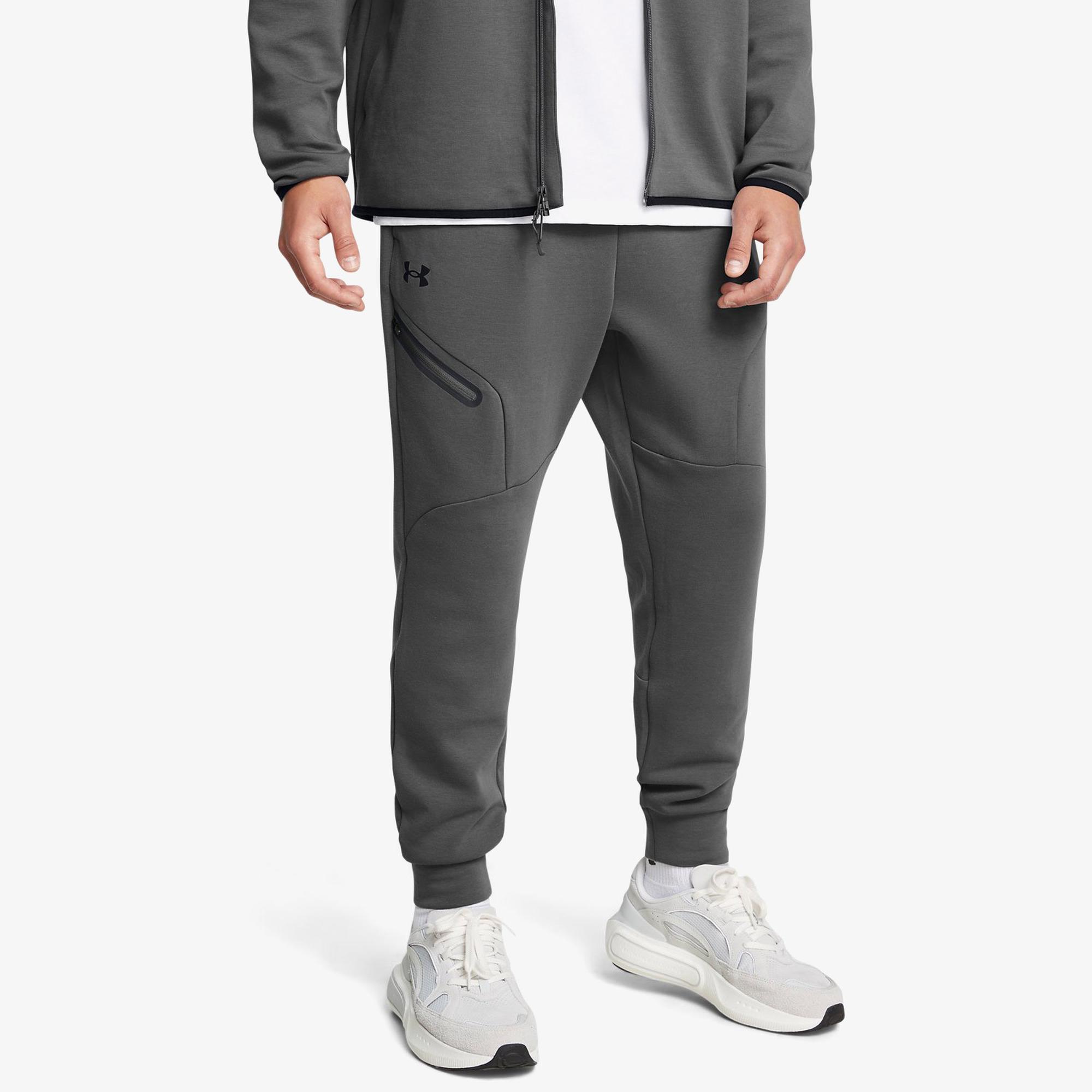 Under Armour Unstoppable Fleece Erkek Gri Eşofman Altı