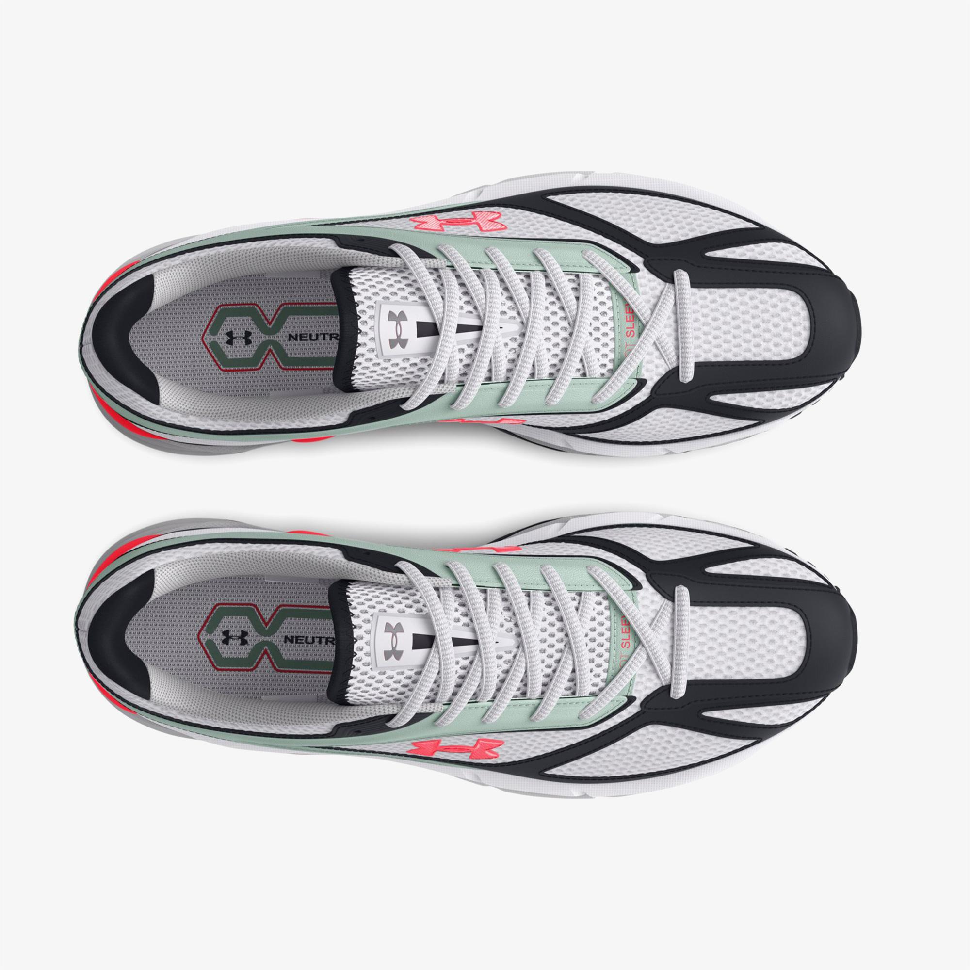 Under Armour HOVR Apparition Unisex Gri Yeşil Spor Ayakkabı