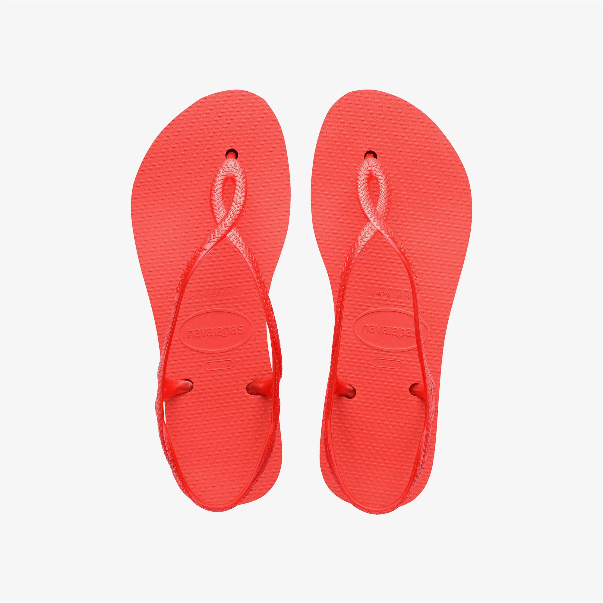 Havaianas Luna Flatform Kadın Kırmızı Terlik