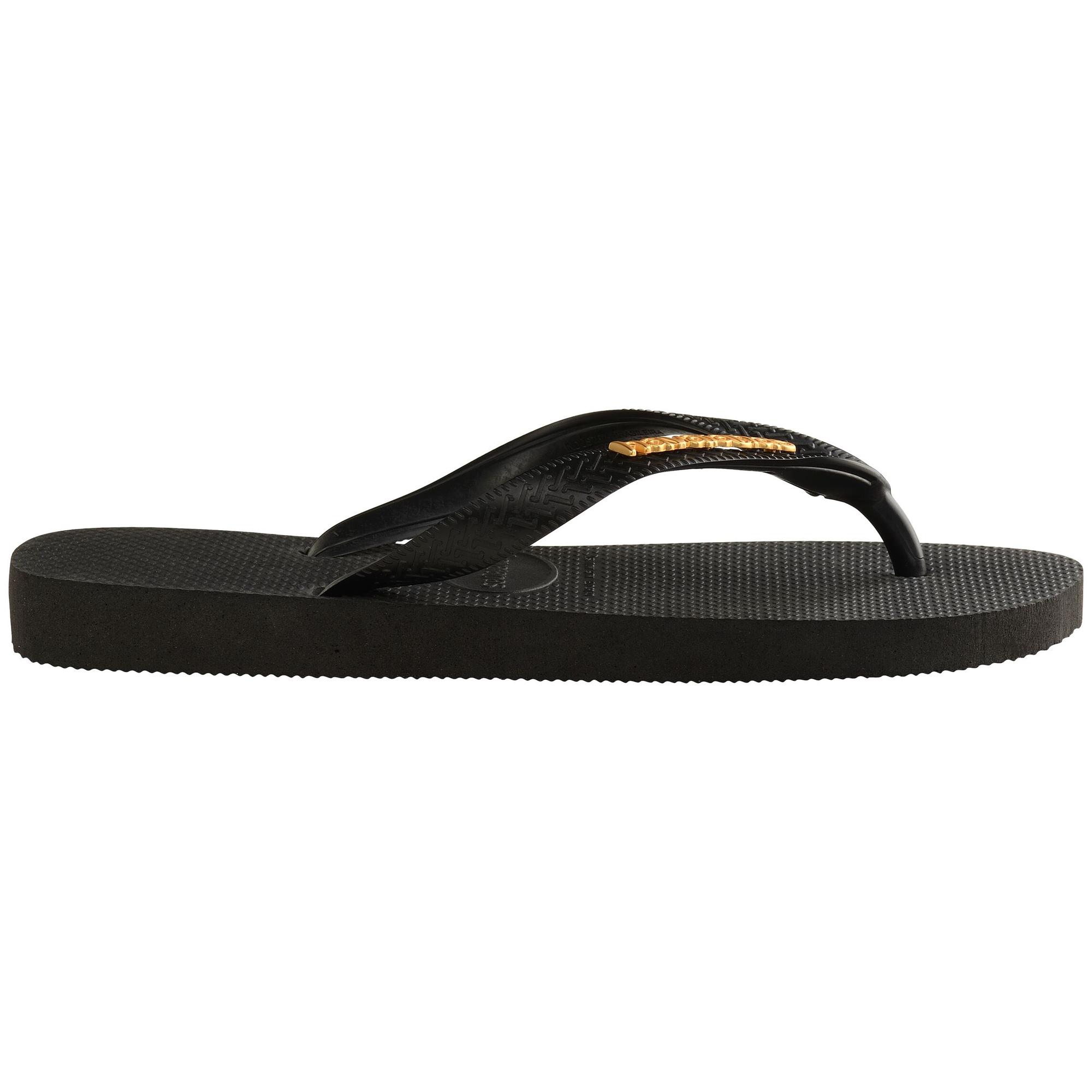 Havaianas Logo Metallic Kadın Siyah Terlik