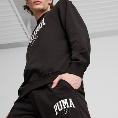  Puma Squad Erkek Siyah Günlük Eşofman Altı