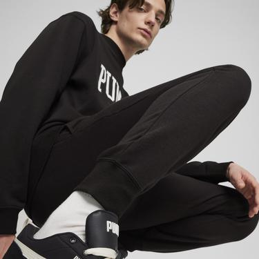  Puma Squad Erkek Siyah Günlük Eşofman Altı