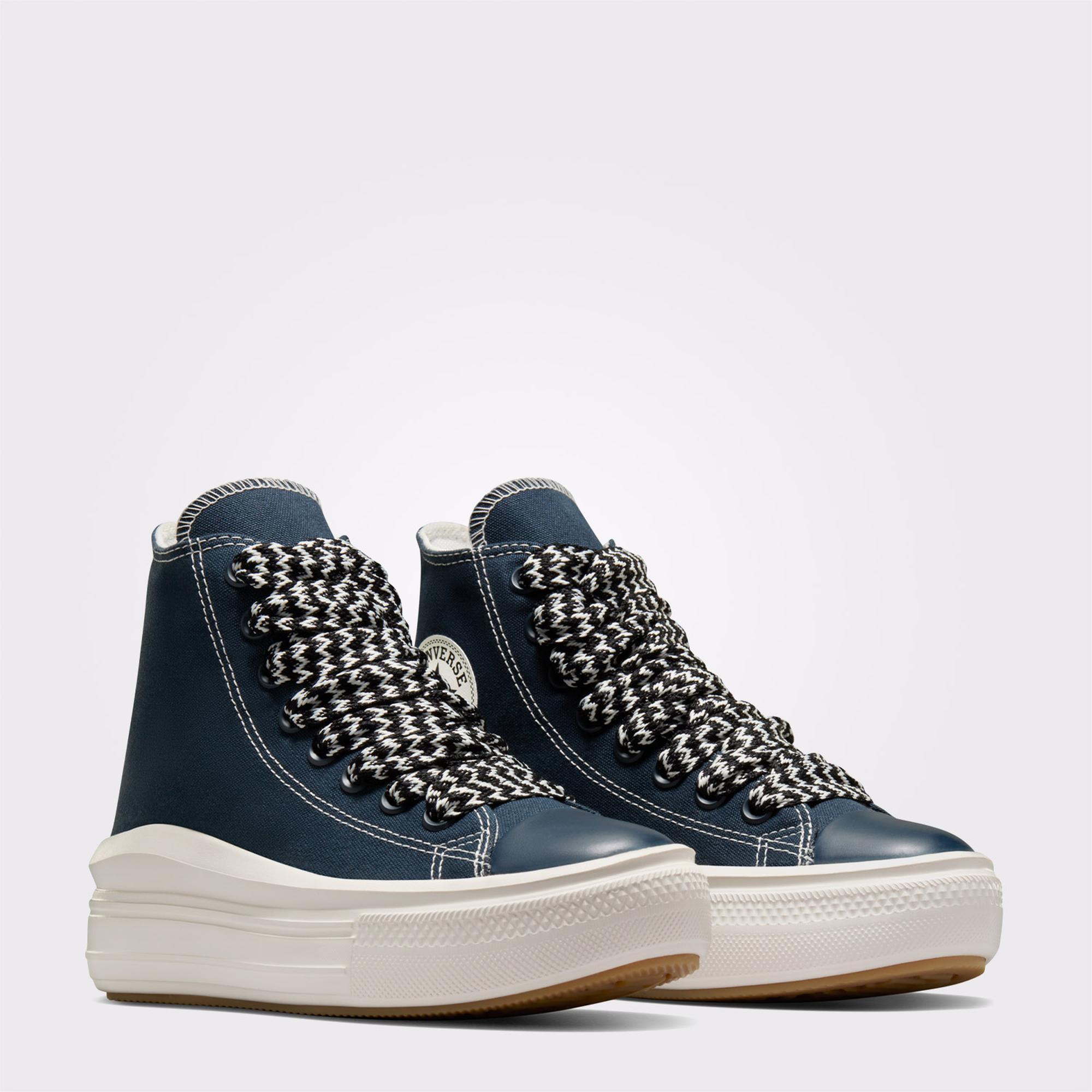 Converse Chuck Taylor All Star Move Platform Kadın Lacivert Sneaker