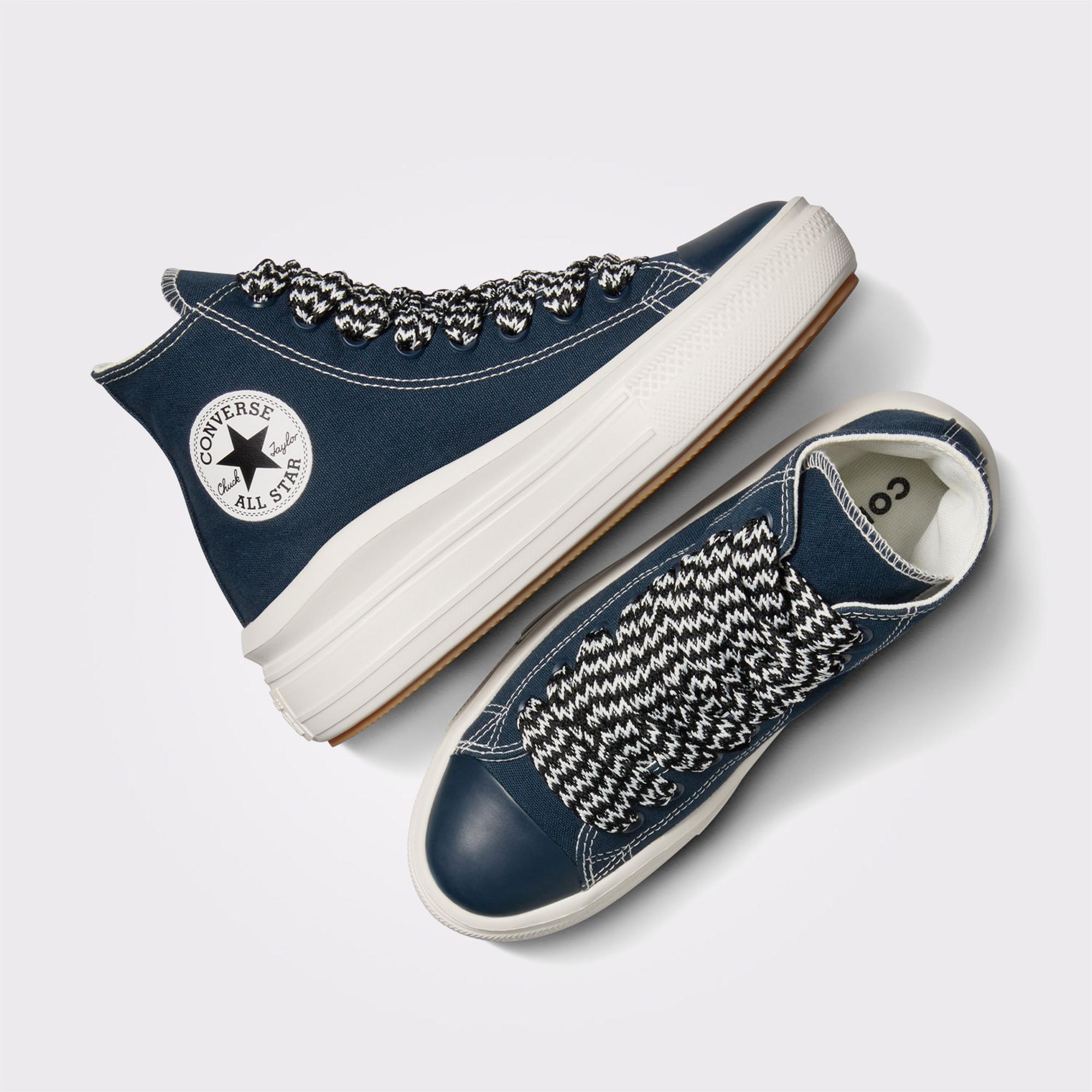Converse Chuck Taylor All Star Move Platform Kadın Lacivert Sneaker