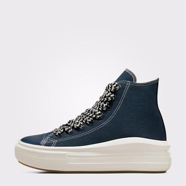  Converse Chuck Taylor All Star Move Platform Kadın Lacivert Sneaker